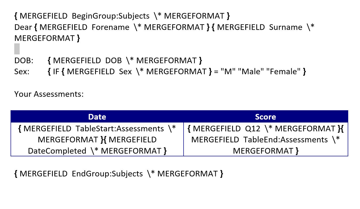 Using SyncFusion DocIO with merge fields to populate data and images ...